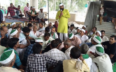 हरदोई न्यूज़: अगर शासन प्रशासन धरने पर ध्यान नहीं देता है तो किसान यूनियन लखनऊ के लिए पैदल कूच करेगी- जिला अध्यक्ष जितेंद्र सिंह