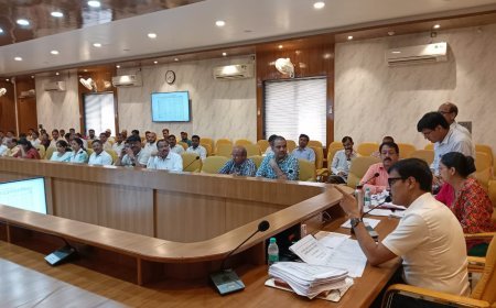 हरदोई न्यूज़: जिलाधिकारी ने की ग्राम्य विकास व पंचायती राज विभाग की समीक्षा, दिए कई आवश्यक दिशा निर्देश।