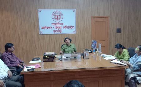 हरदोई न्यूज़: जिलाधिकारी ने दिए हर घर तिरंगा एवं काकोरी ट्रेन एक्शन महोत्सव मनाने के निर्देश।