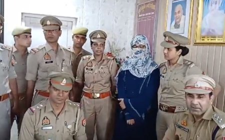 सम्भल न्यूज़: 250 सीसीटीवी फुटेज से एक चोरनी गिरफ्तार, दो की तलाश जारी। 