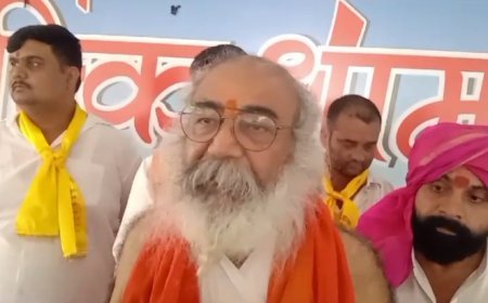 सम्भल न्यूज़: भारत की टूट का सपना देखने वाले खुद टूट जाएंगे- आचार्य प्रमोद कृष्णम