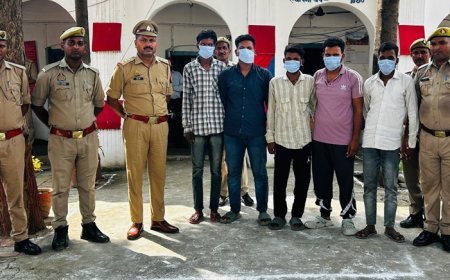 बिजनौर न्यूज़: युवती के साथ रेप करने के बाद उसकी वीडियो वायरल करने वाले 5 आरोपी गिरफ्तार।