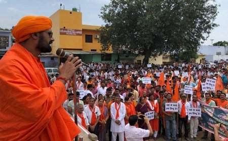 बिजनौर न्यूज़: हिंदुओं शंखनाद...बांग्लादेश में हिंदुओं पर अत्याचार बंद के नारों से गूंजा बिजनौर। 