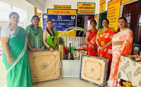 हरदोई न्यूज़: इनरव्हील क्लब डी ओ डी ने अपने अडॉप्टेड स्कूल में मनाया स्वतंत्रता दिवस। 