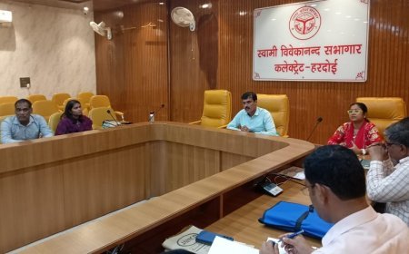 हरदोई न्यूज़: 5 वर्ष से अधिक पुराने मामलों का जल्द हो निस्तारणः- जिलाधिकारी