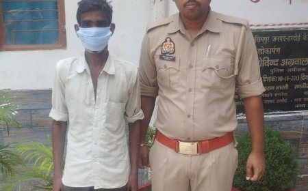 हरदोई: गाली-गलौज व मारपीट करने के मामले में 1 गिरफ्तार