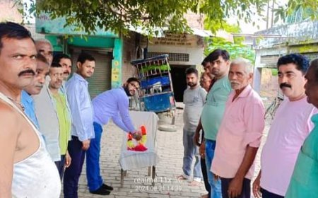 हरदोई न्यूज़: पूर्व मुख्यमंत्री कल्याण सिंह की तीसरी पुण्यतिथि मनाई। 