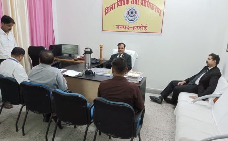 हरदोई न्यूज़: 14 सितंबर को होगा राष्ट्रीय लोक अदालत का आयोजन।