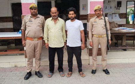 सम्भल आईएनए न्यूज़: फर्जी आरसी तैयार कर किसानों को बेचते थे ट्रैक्टर, दो गिरफ्तार। 