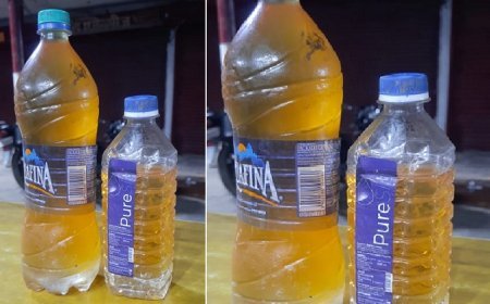 बाराबंकी न्यूज़: पेट्रोल पंप पर पानी भरने से खराब हुई बाइक, शिकायत। 