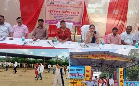 हरदोई आईएनए न्यूज़: मुख्य विकास अधिकारी ने ग्रामीण चौपाल में प्रतिभाग कर जन सामान्य की समस्याओं का किया निस्तारण। 