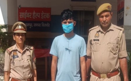 बिजनौर: नाबालिग को नशीला पदार्थ पिलाकर दुष्कर्म करने के मामले में पुलिस ने एक को पकड़ा