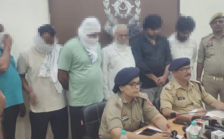 हापुड़ आईएनए न्यूज़: रूपए दोगुने करने को लेकर की गई ठगी में हापुड़ में तैनात सिपाही समेत छह दबोचे।