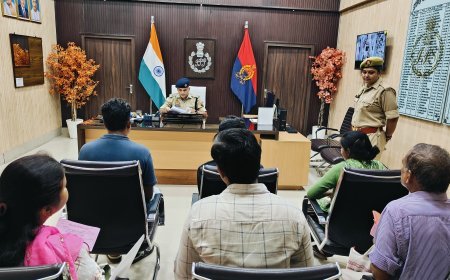 हरदोई: जनसुनवाई में एसपी ने 30 शिकायतों को सुना