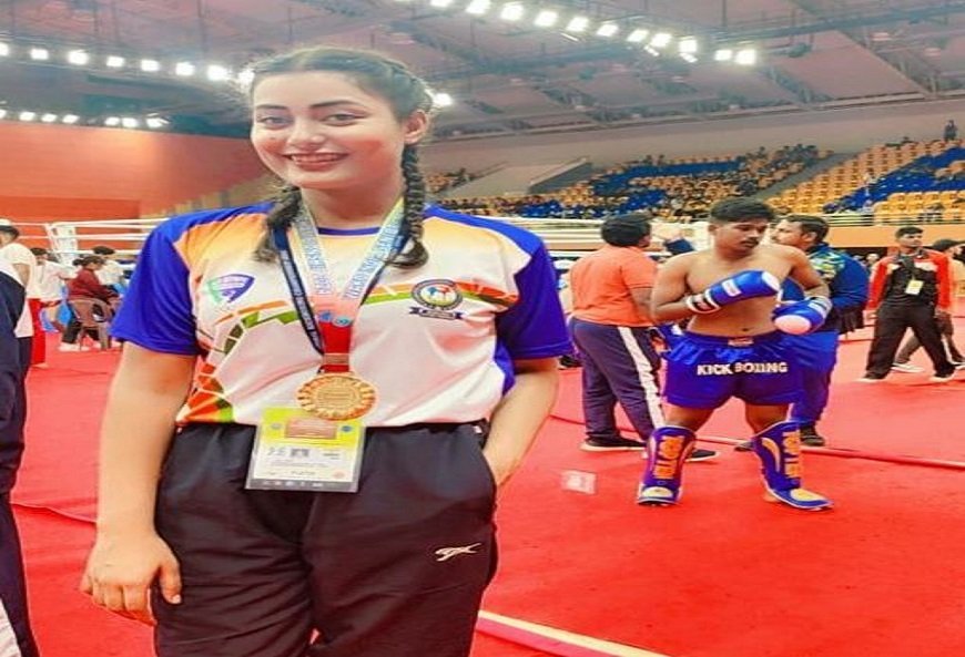 बलिया: प्रीति ने 'इंटरनेशनल किक बॉक्सिंग' चैंपियनशिप में जीता 'स्वर्ण-पदक'