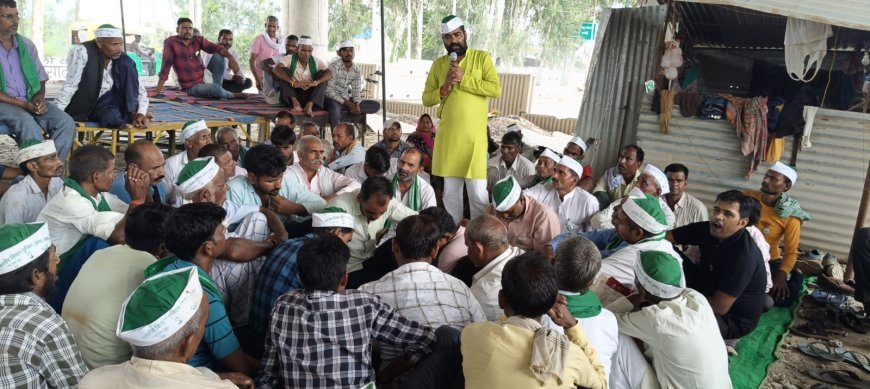 हरदोई न्यूज़: अगर शासन प्रशासन धरने पर ध्यान नहीं देता है तो किसान यूनियन लखनऊ के लिए पैदल कूच करेगी- जिला अध्यक्ष जितेंद्र सिंह