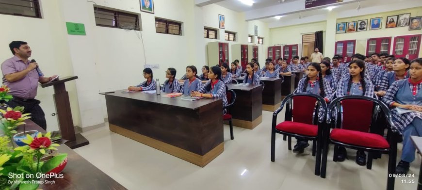 हरदोई न्यूज़: पीएम श्री केंद्रीय विद्यालय में तनाव प्रबंधन और व्यक्तित्व विकास पर एक कार्यशाला का आयोजन। 