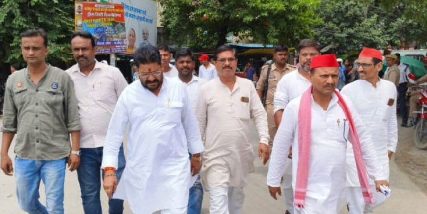 गाजीपुर न्यूज़: पुलिस अधीक्षक से मिला सपा का प्रतिनिधिमंडल, उन्मादी युवकों को गिरफ्तार करने की मांग। 