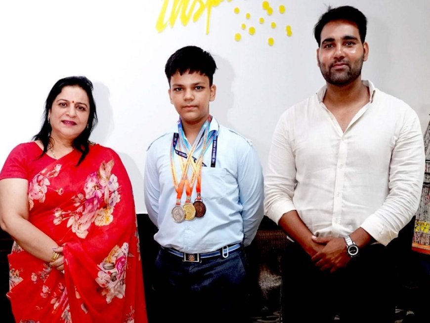 देवबंद न्यूज़: द दून वैली के केशव आर्य ने पावर लिफ्टिंग प्रतियोगिता में जीता गोल्ड मेडल। 