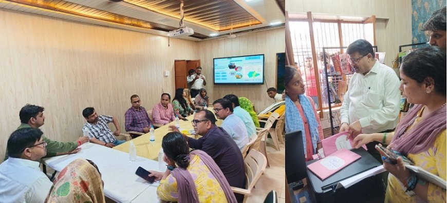 हरदोई न्यूज़: संयुक्त निदेशक ने देखे पंचायत सचिवालय पंचायत भवन, स्मार्ट क्लास देखकर नेशनल अवार्ड के लिए मांगा प्रस्ताव
