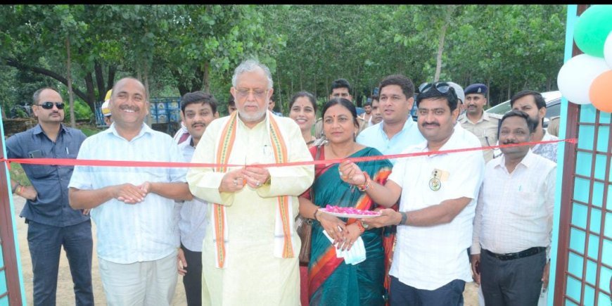 मॉडल ग्राम पंचायत भटपुरा रसूलपुर में वित्त मंत्री ने ओपन जिम का किया लोकार्पण