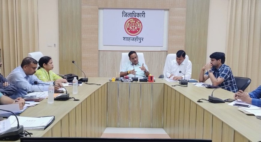 शाहजहांपुर आईएनए न्यूज़: सड़कों पर आवारा गोवंश घूमते नज़र नहीं आना चाहिए: जिलाधिकारी