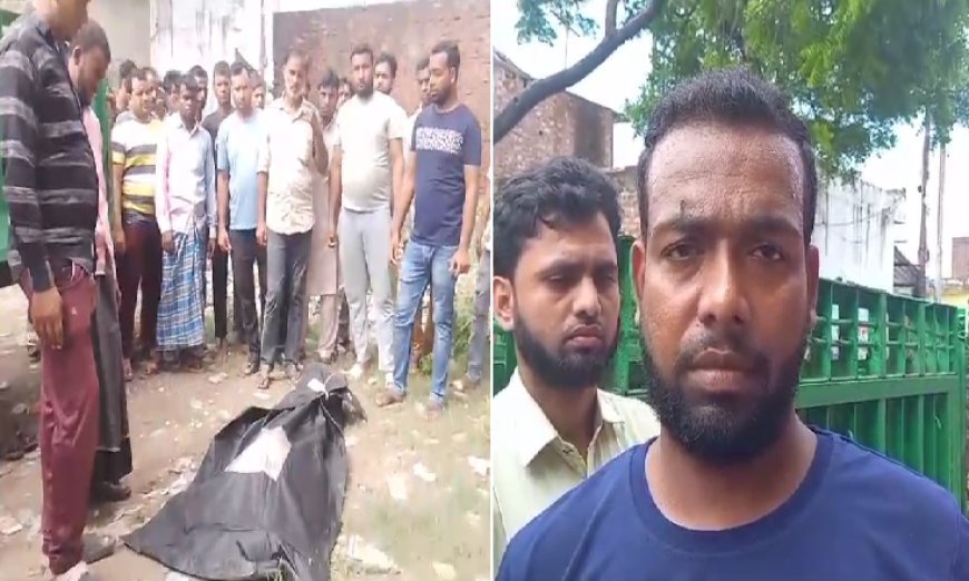 सम्भल आईएनए न्यूज़: युवक का शव मिलने से सनसनी, पूरी रात घर से गायब था युवक। 