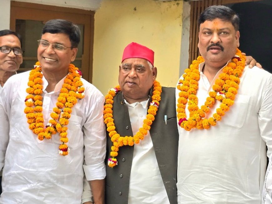 अयोध्या आईएनए न्यूज़: लाल टोपी से घबरा गई है बीजेपी- अवधेश प्रसाद पासी