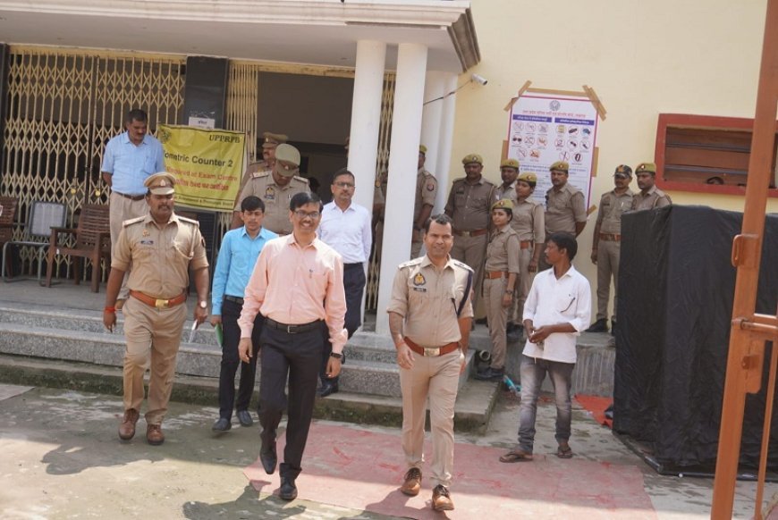 बलिया आईएनए न्यूज़: जनपद के कुल-15 परीक्षा केन्द्रों पर दो पालियों में आयोजित पुलिस आरक्षी भर्ती-2023 की लिखित परीक्षा को सकुशल एवं निर्विघ्न रुप से कराया गया सम्पन्न।