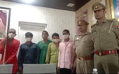 सम्भल: शमशान पर कब्जे की आशंका को लेकर मजदूर की हत्या, पांच गिरफ्तार