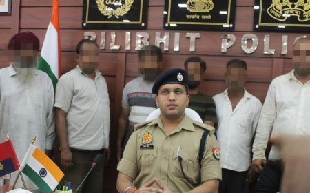 वन एवं पुलिस विभाग की संयुक्त टीम ने मुठभेड़ के दौरान छः शिकारियों को किया गिरफ्तार