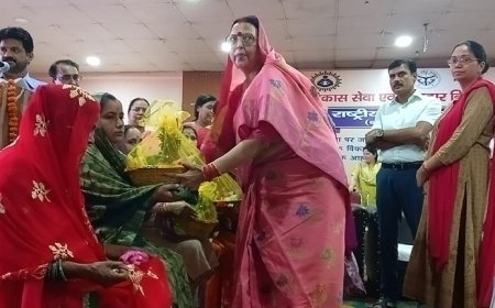 हरदोई आईएनए न्यूज़: पोषण माह का हुआ उदघाटन- स्वस्थ महिला एक स्वस्थ परिवार का आधार तैयार करती है- प्रेमावती