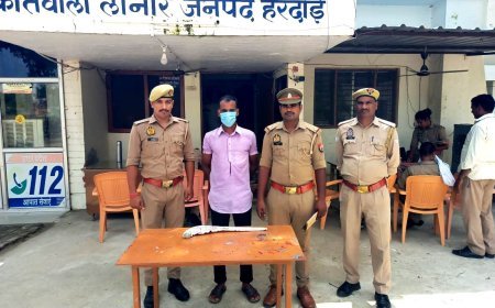 हरदोई: अवैध तमंचे के साथ एक गिरफ्तार
