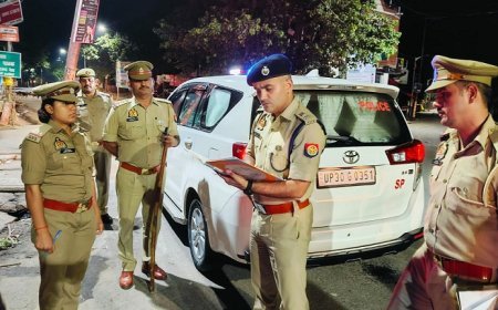 हरदोई आईएनए न्यूज़: एसपी ने बीती रात सांडी, बिलग्राम और मल्लावां में रात्रि गस्त और बैरियर ड्यूटी का किया निरीक्षण।