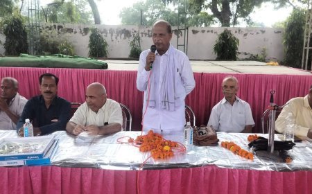 Hardoi: देश और समाज को मजबूत बनाने के लिए स्वयं को मजबूत करें