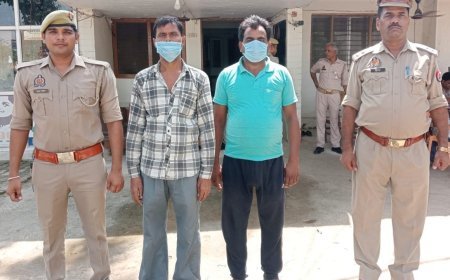 Hardoi: 2 ट्रॉली चोरी करने में 2 आरोपी गिरफ्तार, पुलिस ने दोनों ट्रॉली बरामद की