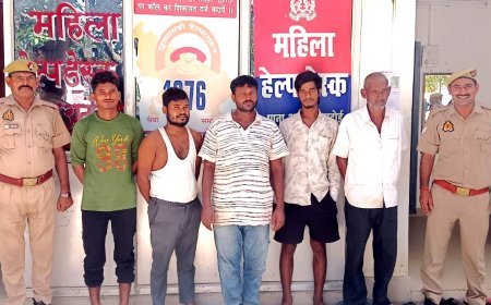 Hardoi: गश्ती के दौरान अतरौली प्रभारी निरीक्षक ने पांच शराबियों को किया गिरफ्तार 