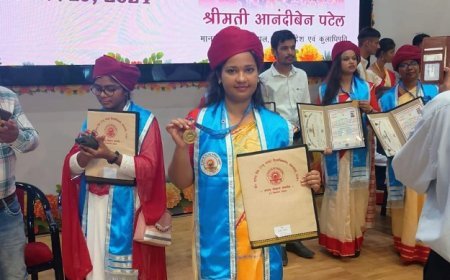 Hardoi News: हरदोई की प्राची यादव ने लहराया परचम, कृषि प्रसार में गोल्ड मेडल हासिल किया। 