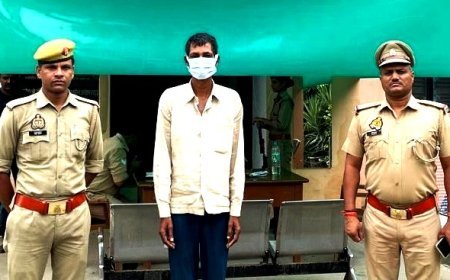 Hardoi: लूट मामले में एक गैंगेस्टर गिरफ्तार