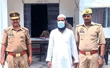 Hardoi: तथाकथित तांत्रिक ने दी धमकी, पुलिस ने हिरासत में लिया