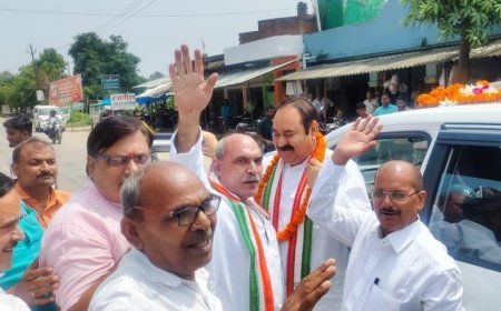 Ambedkarnagar: देश में मोहब्बत की दुकान खोलने की कोशिश में लगे है राहुल गांधी...