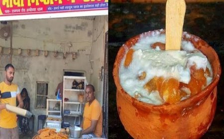 Ayodhya News: अयोध्या के दही जलेबी का जलवा- 70 वर्षों से लोगो की पसंद बनी हुई है मौर्या मिष्ठान की दही जलेबी। 