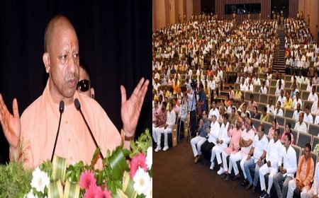 Varanasi News: 2014 के पहले सरकारें तुष्टिकरण की पराकाष्ठा पर चढ़कर भारत की आस्था से करती थीं खिलवाड़ः सीएम योगी