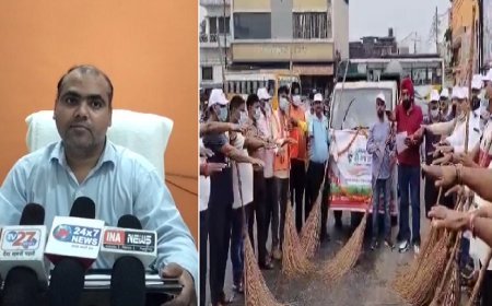 Bijnor News: प्रधानमंत्री नरेंद्र मोदी के आह्वान पर चलाया जा रहा स्वच्छ भारत मिशन। 