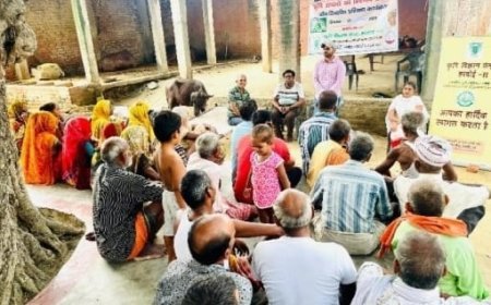 Hardoi News: कृषि उत्पादों का विपणन प्रबन्धन पर पांच दिवसीय प्रशिक्षण कार्यक्रम आयोजित किया गया। 