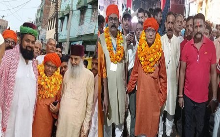 Hardoi News: सण्डीला में श्री महावीर झंडा मेला में उमड़ा जन सैलाब, क़ायम रही गंगा जमुनी तहजीब, मुस्लिम समुदाये ने किया स्वागत। 