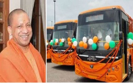 Lucknow News: 120 इलेक्ट्रिक बसें खरीदेगी योगी सरकार- लखनऊ, अलीगढ़, मुरादाबाद, अयोध्या, गोरखपुर क्षेत्रों में विभिन्न रूटों पर चलेंगी। 