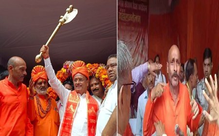 Hardoi News: ब्राह्मण महासम्मेलन हरदोई में दिनेश शर्मा के कार्यक्रम में हंगामा, आयोजक ने लगाए ठगे जाने के आरोप। 