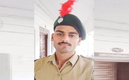 Sultanpur News: राणा प्रताप कालेज के एनसीसी कैडेट का अग्निवीर में चयन। 