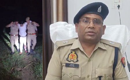 Bijnor News: पुलिस ने मुठभेड़ के दौरान एक गौ तस्कर को किया गिरफ्तार, तीन आरोपी हुवे फरार। 